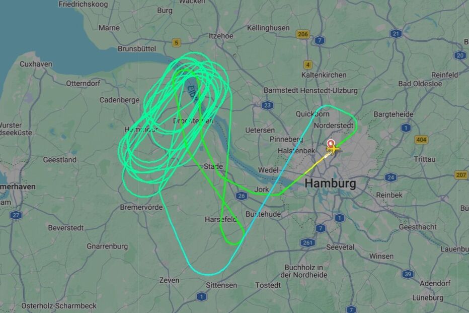 Avião da TAP que seguia de Hamburgo para Lisboa volta para aeroporto de origem e faz aterragem de emergência