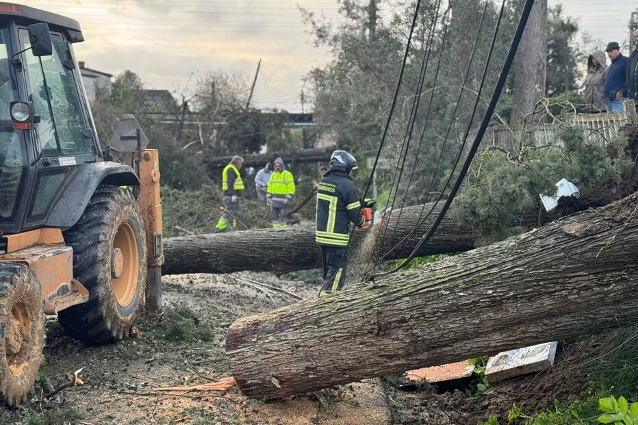 Kristin deixa rasto de destruição no concelho de Santarém