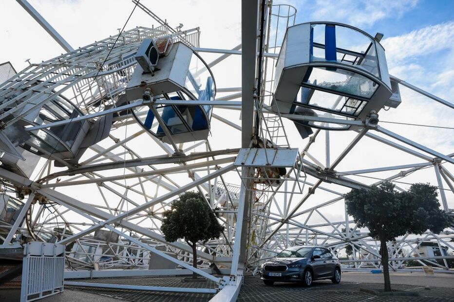 Família viveu momentos de terror na Figueira da Foz devido ao mau tempo