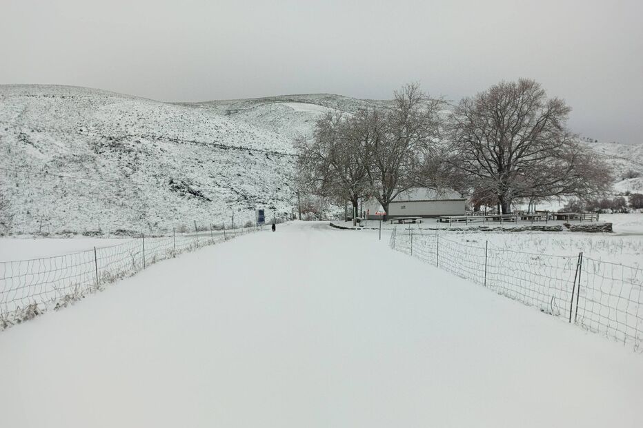 Neve em Casais de Folgosinho-Quintas de Montanha