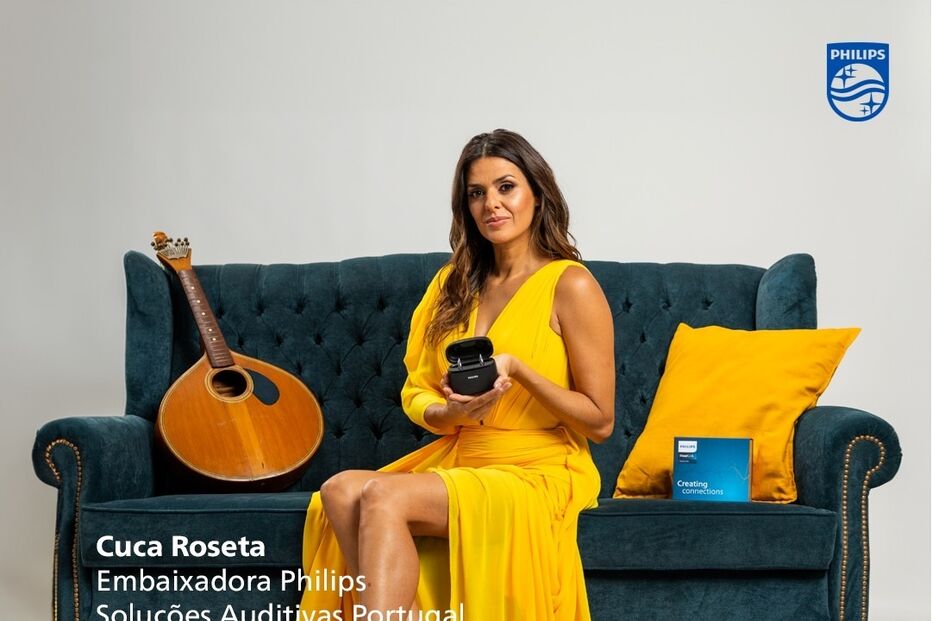 Cuca Roseta é embaixadora da Philips Soluções Auditivas em Portugal