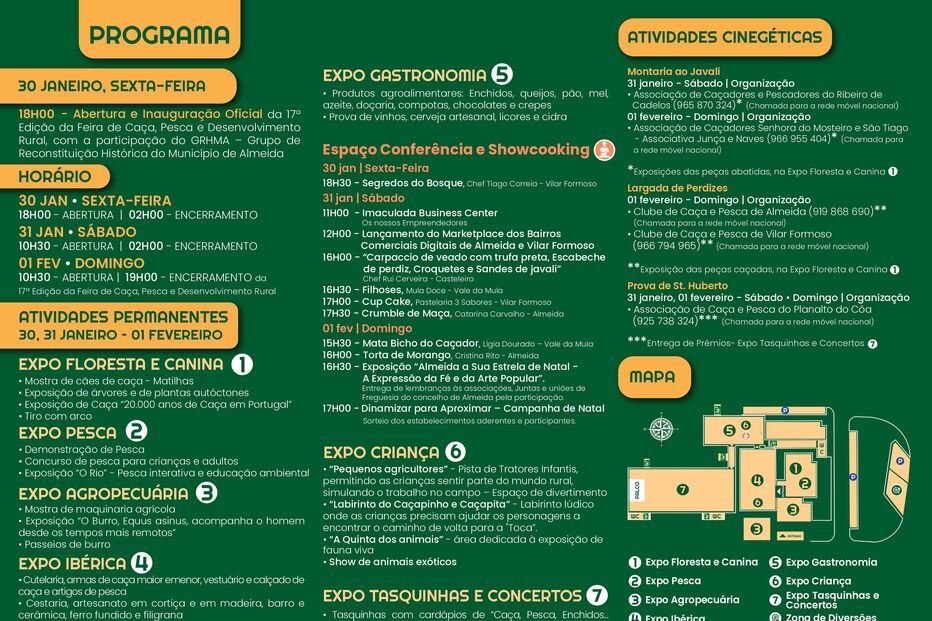 17ª Feira de Caça, Pesca e Desenvolvimento Rural em Almeida e Vilar Formoso