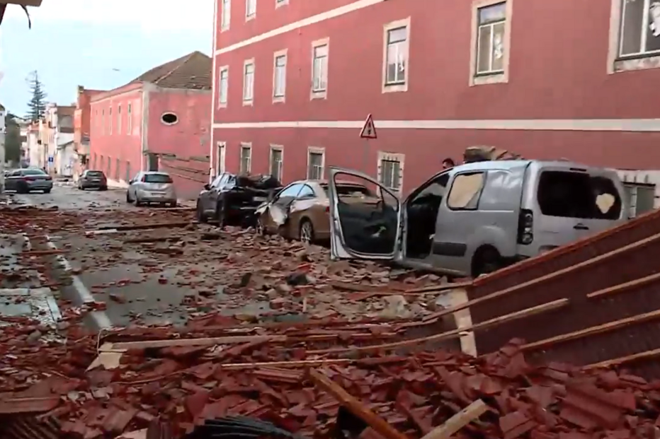 Desde a primeira hora: CMTV acompanhou em permanência a passagem da depressão Kristin