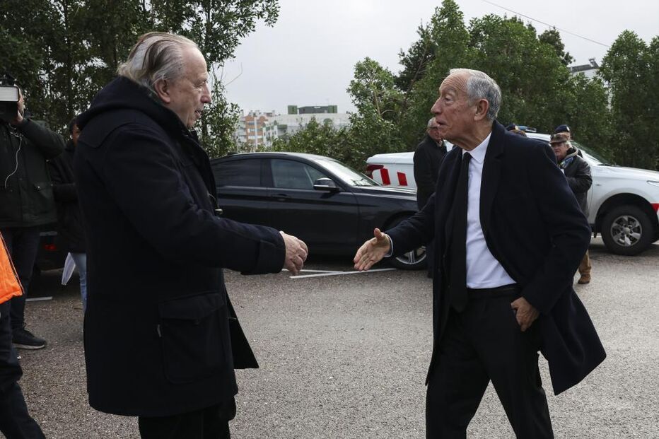 Marcelo Rebelo de Sousa visitou o parque de campismo municipal da Figueira da Foz