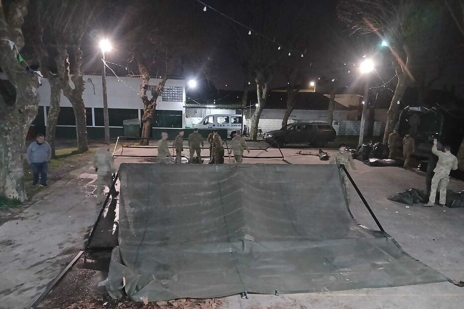 Exército apoia população afetada pela tempestade Kristin na Marinha Grande