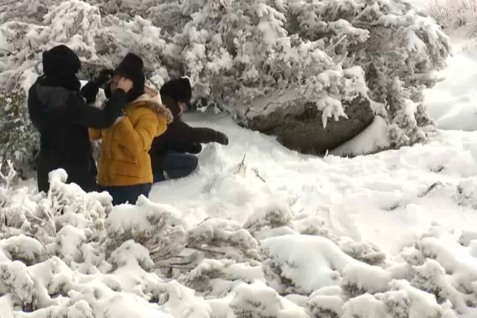 Turistas visitam Serra da Estrela no fim-de-semana