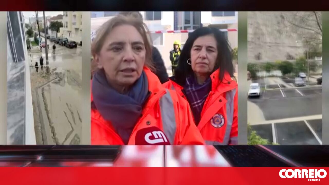 "For now, there is no risk of collapse": Mayor of Almada assesses landslide in Costa da Caparica near building