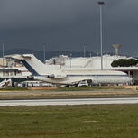 Avião abandonado em Faro 