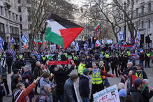 Pelo menos 13 detidos em Londres após marcha pró-palestiniana