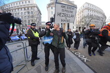 Pelo menos 13 detidos em Londres após marcha pró-palestiniana