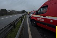 Quatro feridos após colisão entre dois carros em Santo Tirso