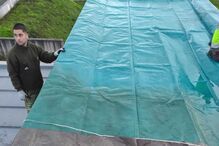 Força Aérea apoia socorro com imagens de satélite e remoção de escombros