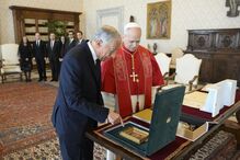 Marcelo reuniu-se a sós com o Papa Leão XIV durante 25 minutos 