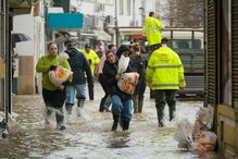Inundação em Alcácer do Sal causa estragos em lojas e restaurantes