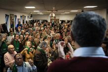 Candidato presidencial em encontro com reformados na ARPI de Faro