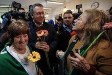 Seguro visita associação de reformados em Faro e recorda memórias