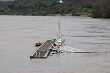 Várias áreas continuam inundadas em Alcoutim junto ao rio Guadiana