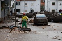 Mau tempo arrastou lama e pedras provenientes da Serra de São Mamede