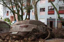 Mau tempo arrastou lama e pedras provenientes da Serra de São Mamede