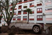 Mau tempo arrastou lama e pedras provenientes da Serra de São Mamede