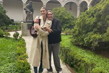 Cristina Pérez Galcenco com a mãe Tatiana Galcenco