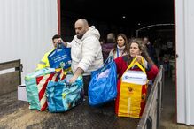 Voluntários distribuem donativos em Alcácer do Sal devido ao mau tempo