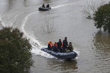 Povoação da Ereira está isolada devido às cheias
