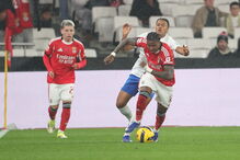 Schjelderup marca no Estádio da Luz, num jogo entre o Benfica e o Alverca