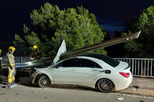 Condutor ''escapa'' a empalamento por um triz