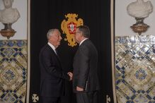 Marcelo recebeu Seguro em Belém para discutir assuntos de interesse nacional