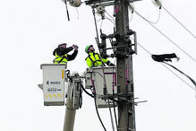 Homem estava nesta linha