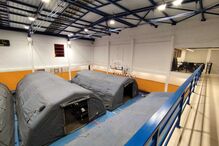 Está a ser montado um módulo de alojamento pelo Exército na escola de São Silvestre, em Coimbra