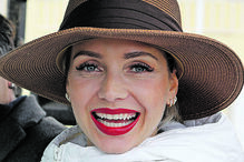 Luciana Abreu anima Carnaval na Figueira da Foz.
