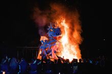 Trigo Limpo Teatro Acert comemora 50 anos com fogo e teatro.
