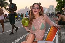 Liliana Filipa deixa passado para trás e diverte-se no Rio com ator brasileiro e futebolista do PSG