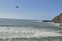 Buscas por banhista desaparecido em Aljezur, após mergulho com amigo