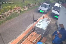 Imagens de videovigilância captam momento em que dois sismos foram sentidos em Alenquer 