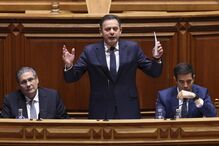 Luís Montenegro no debate quinzenal