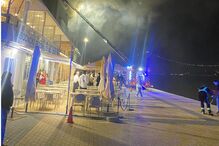 Incêndio deflagra no Clube Naval de Lisboa em Belém
