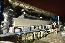 GNR apreende lancha e material suspeito de ligação ao tráfico de droga