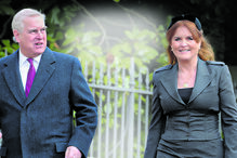 Sarah Ferguson e príncipe André