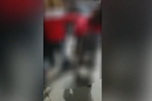 Tensão na Pedreira entre adeptos do Sp. Braga e a PSP: intervenção policial derrubou apoiante arsenalista