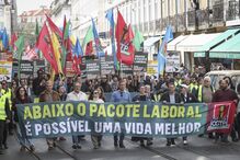 Milhares manifestaram-se em Lisboa contra o pacote laboral 