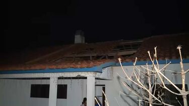 Família abandona habitação após ver casa ser destruída pelo mau tempo na Marinha Grande