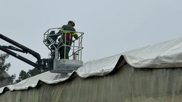 Exército repara telhados em Figueiró dos Vinhos