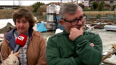 "Era o nosso ganha-pão”: família ficou sem negócio após tempestade Kristin destruir armazém  