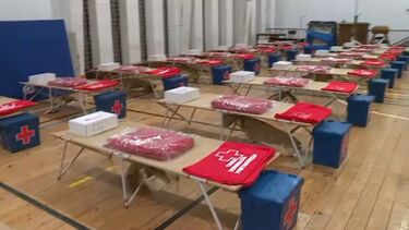 Hospital de campanha montado em Pombal devido ao mau tempo