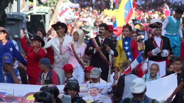 Apoiantes de Maduro saem à rua na Venezuela para exigir libertação do ex-presidente