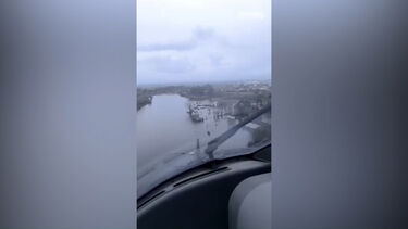 Imagens aéreas da Força Aérea e Marinha Portuguesa mostram áreas afetadas pelas cheias 