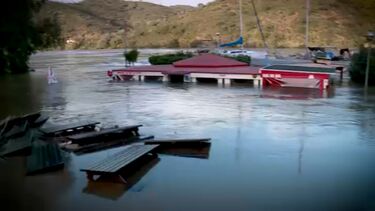 Várias aldeias ficaram alagadas e isoladas no Algarve devido ao mau tempo